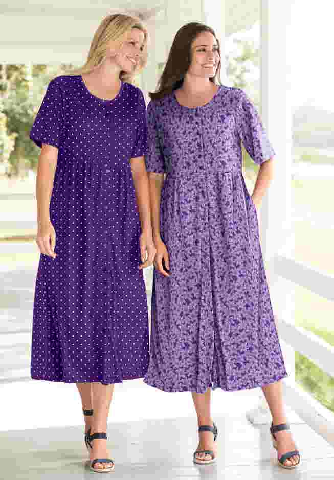 Button-Front Essential Dress image number 4