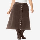 Corduroy skirt image number 0