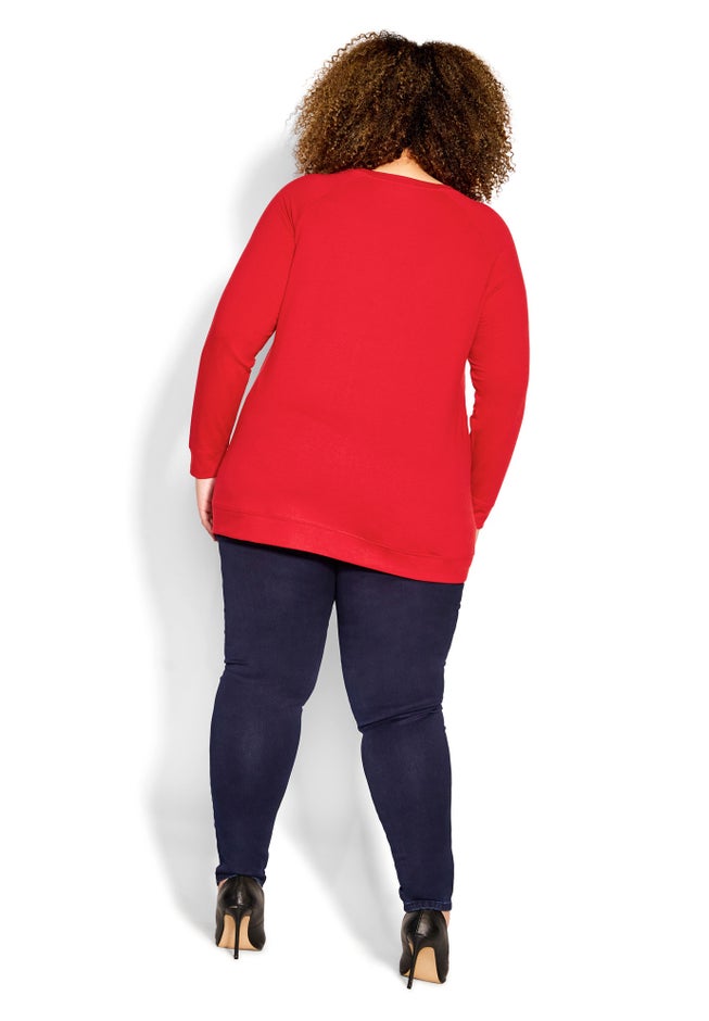 Multi Tree Sweat Top image number 1