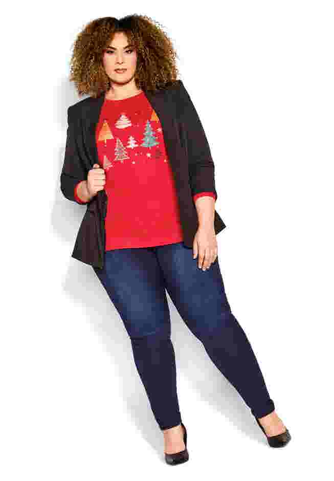 Multi Tree Sweat Top image number 4