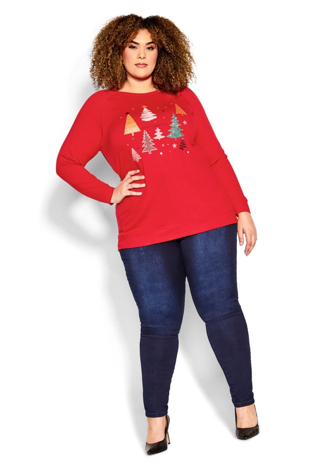 Multi Tree Sweat Top image number 0