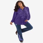 Sequin Floral Tunic image number null