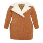 Teddy Faux Fur Jacket image number null