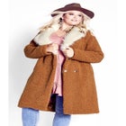 Teddy Faux Fur Jacket image number null