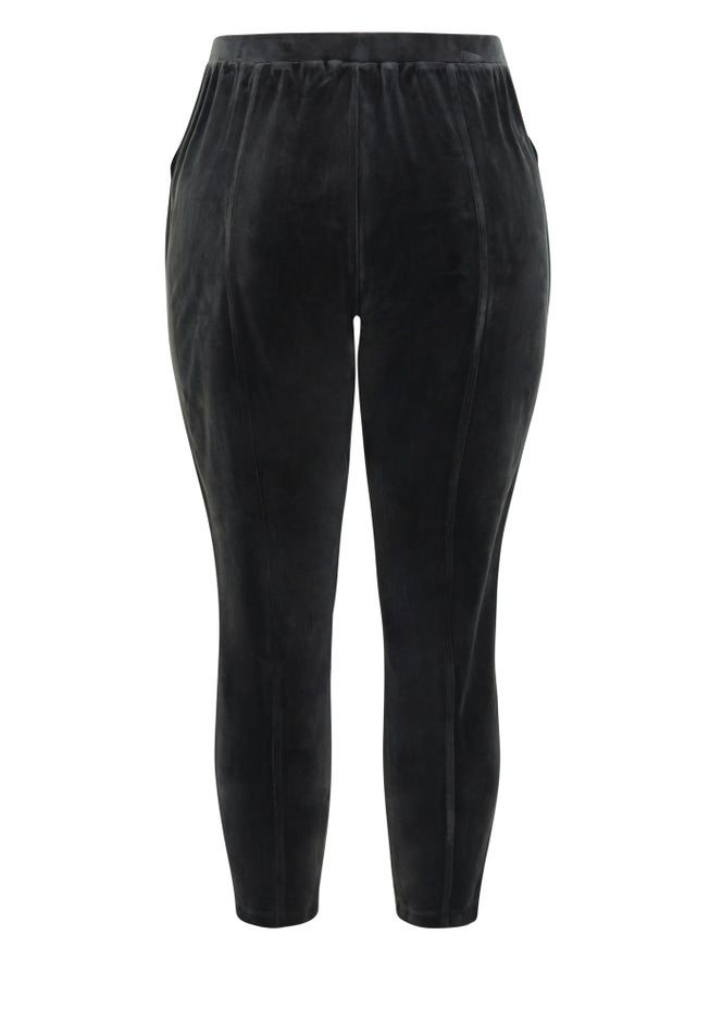 Velour Panel Pant image number null