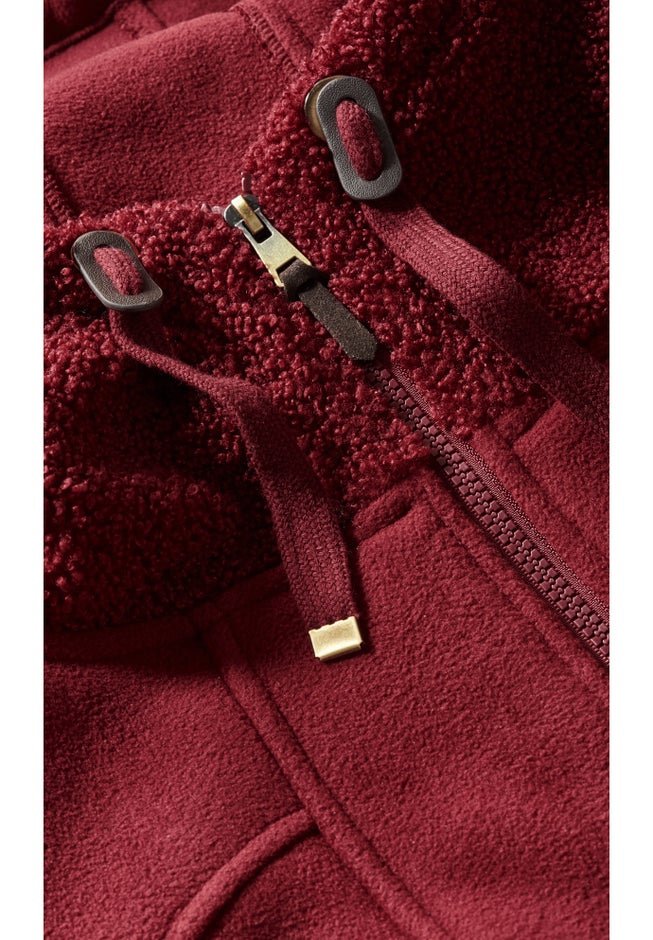 Fleece Hood Coat image number 3