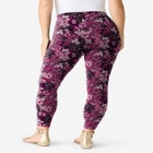 Plus Size Essential Stretch Ankle Length Pull-On Legging image number null