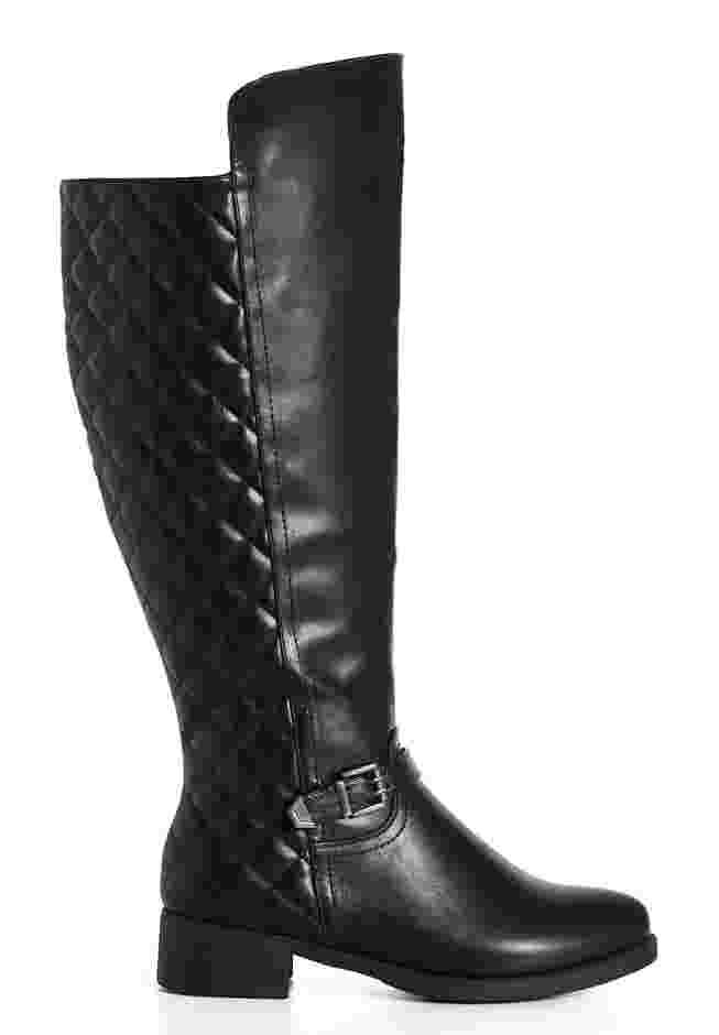 Ivory Tall Boot image number 2