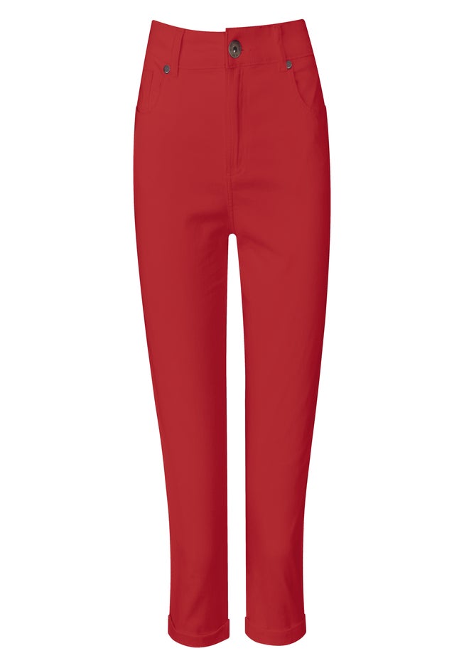 Stretch Denim Capri Pant image number 2