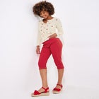 Stretch Denim Capri Pant image number 0
