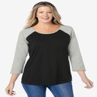 Three-Quarter Sleeve Baseball Tee image number null
