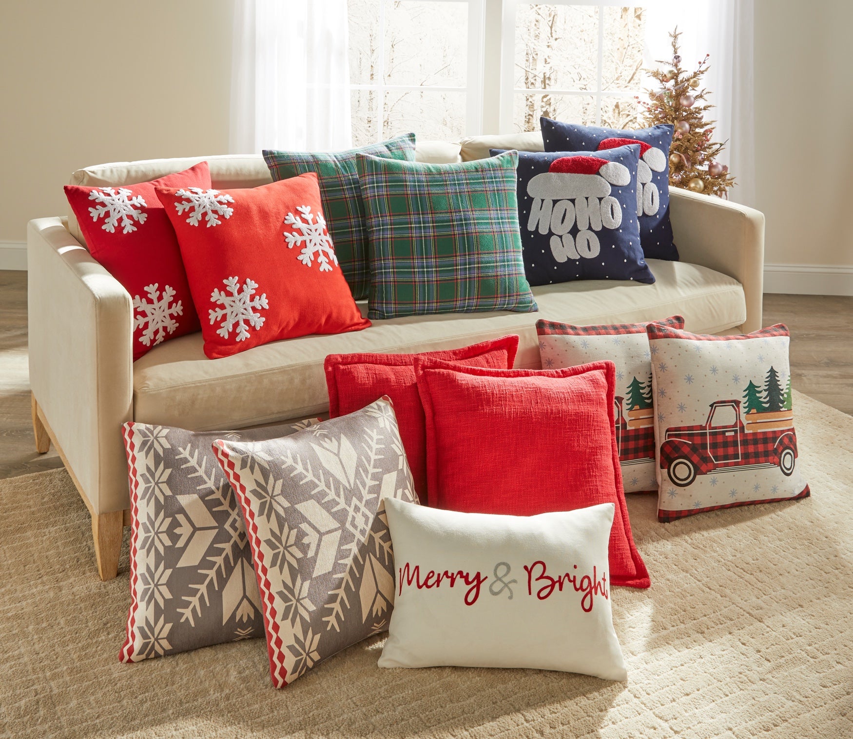 Novelty Throw Pillows, 2-pk image number 1