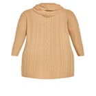 Camilla Cable Knit Hooded Cardigan image number null