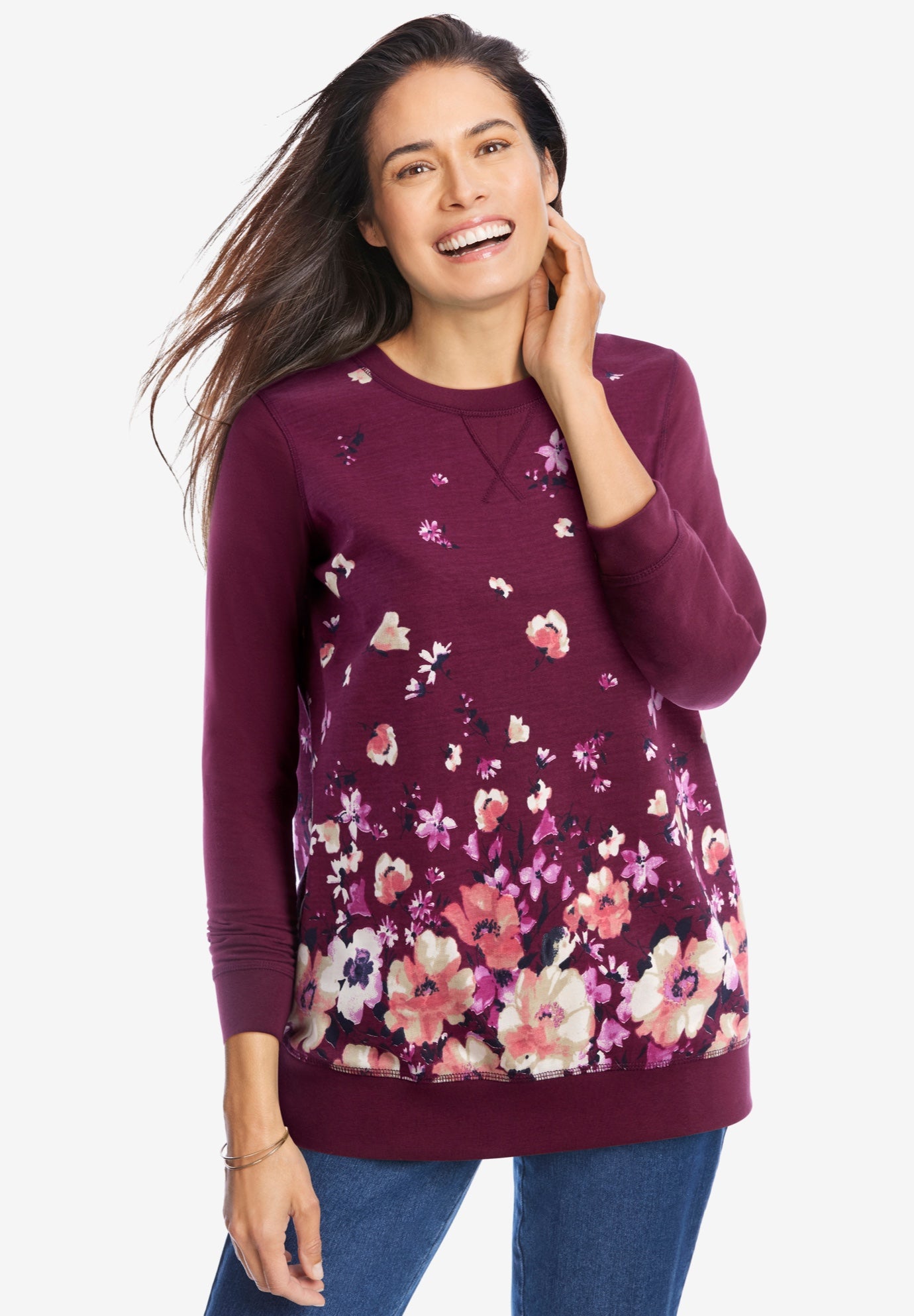 Printed Sweatshirt image number 4