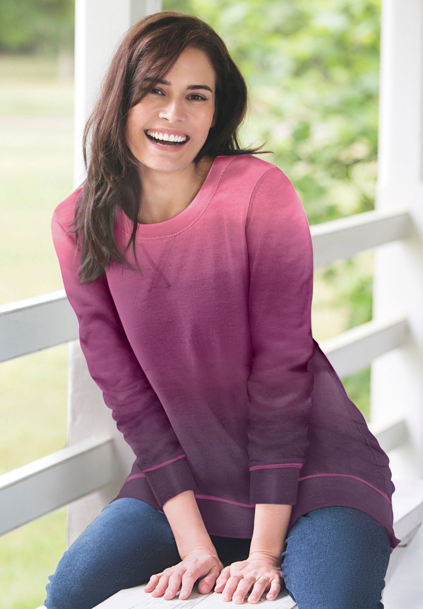 Printed Sweatshirt image number 8