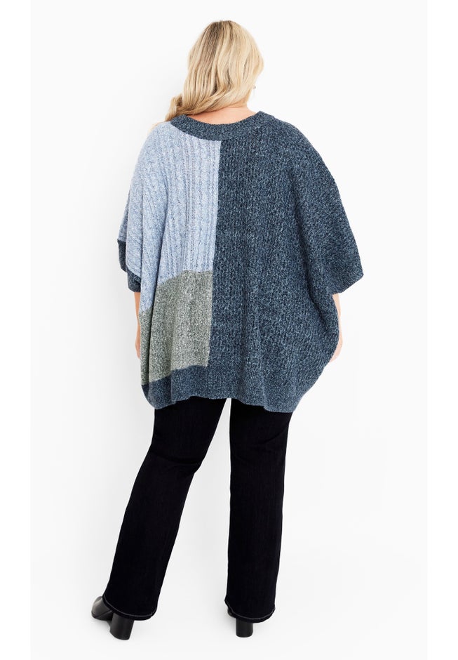 Mia Color Poncho image number null