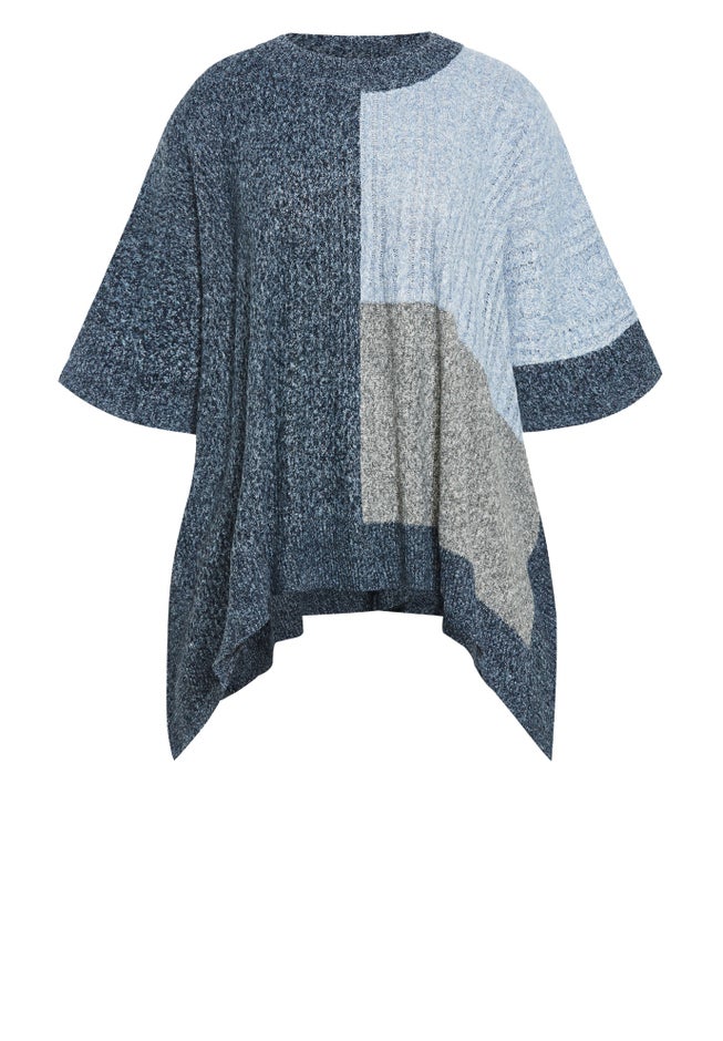 Mia Color Poncho image number null