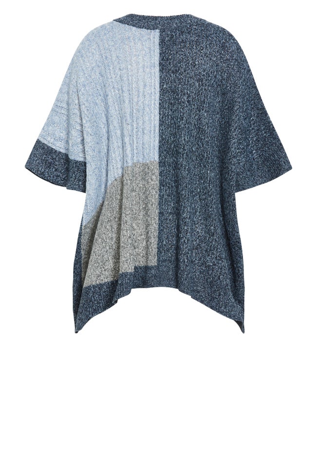 Mia Color Poncho image number null