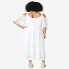 Lace Panelled Maxi Dress image number null