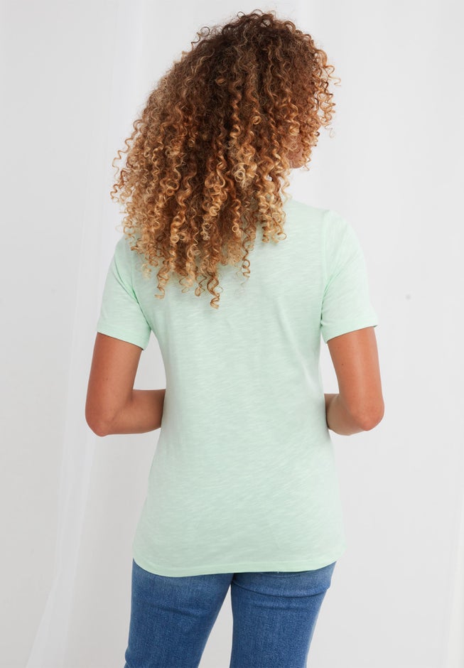 Stretch Cotton Graphic Tee image number 2