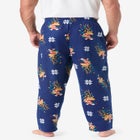 Novelty Print Flannel Pajama pants image number null