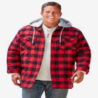 Removable Hooded Shirt Jacket image number null