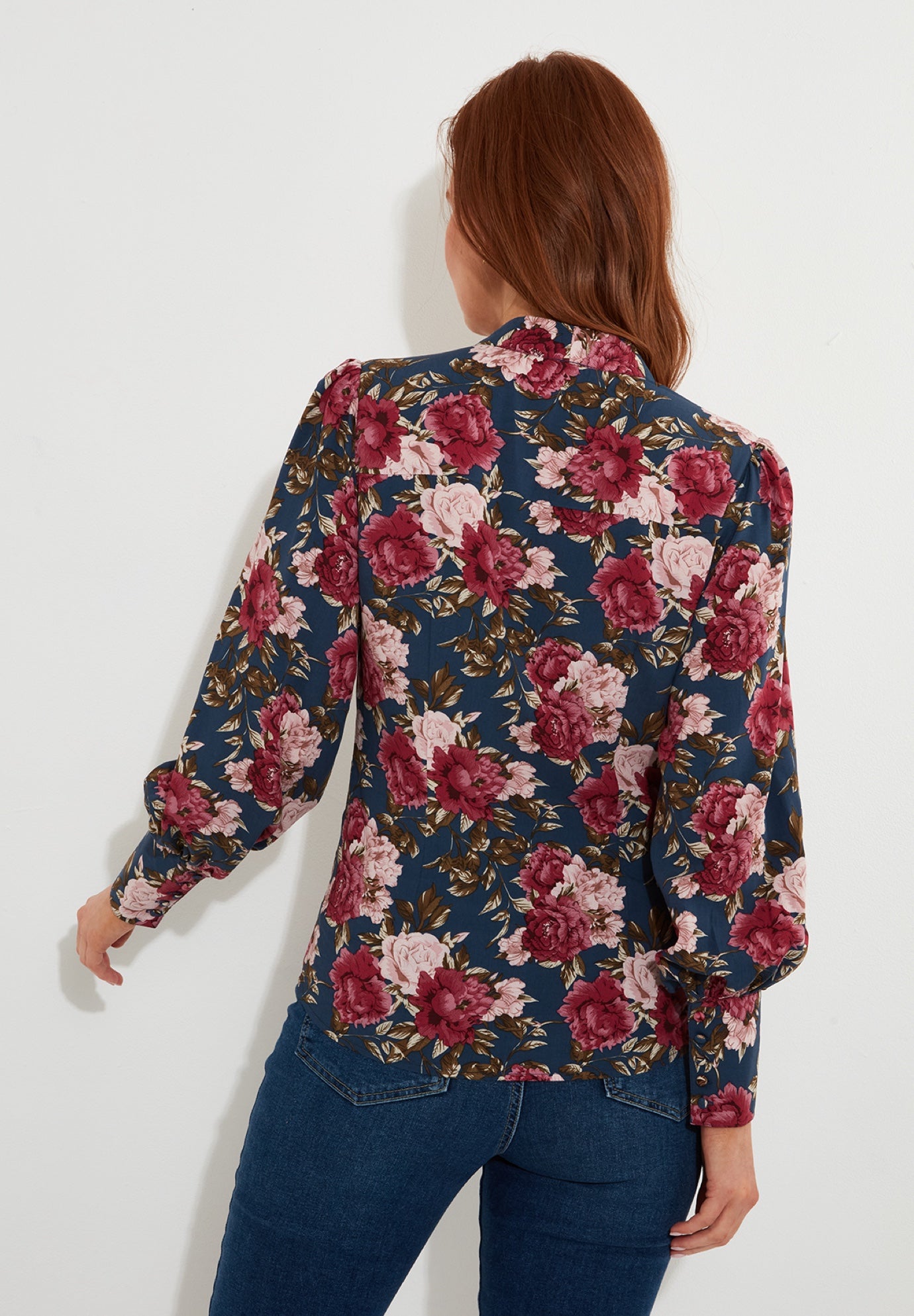 Tie Neck Blouse image number 3