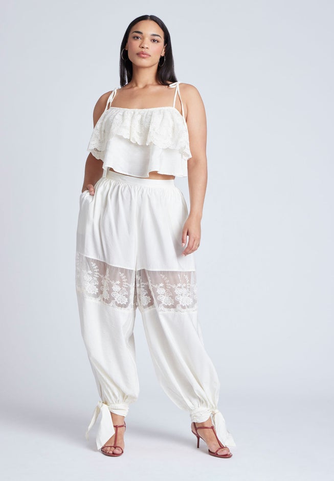 Camisole Lace Crop Top image number 2