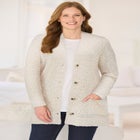 Cozy Boucle Cardigan image number null