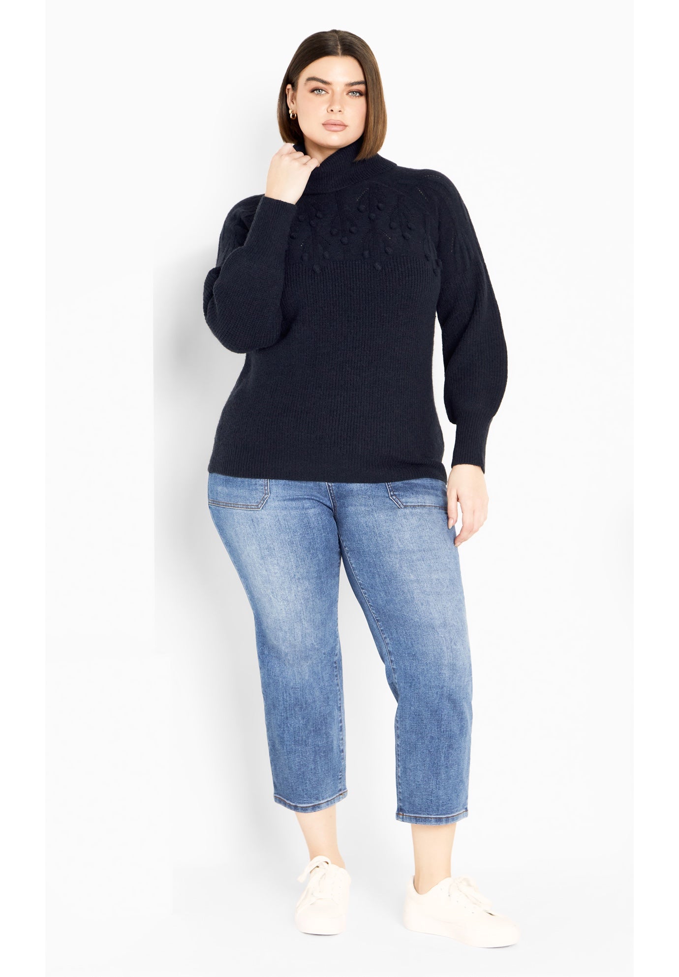 Elsa Pom Pom Sweater image number 1