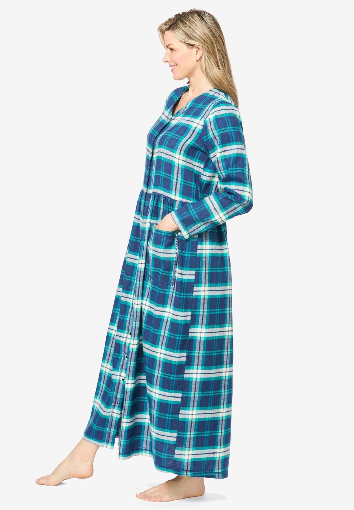 Flannel Plaid Lounger image number 2
