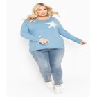 Miley Star Sweater image number null