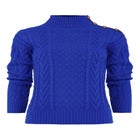 Turtleneck Cable Sweater image number 2