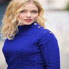 Turtleneck Cable Sweater image number 0