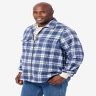Brawny Zip Up Shirt Jacket image number null