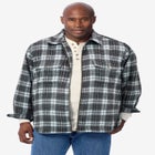 Brawny Zip Up Shirt Jacket image number null