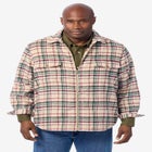 Brawny Zip Up Shirt Jacket image number null