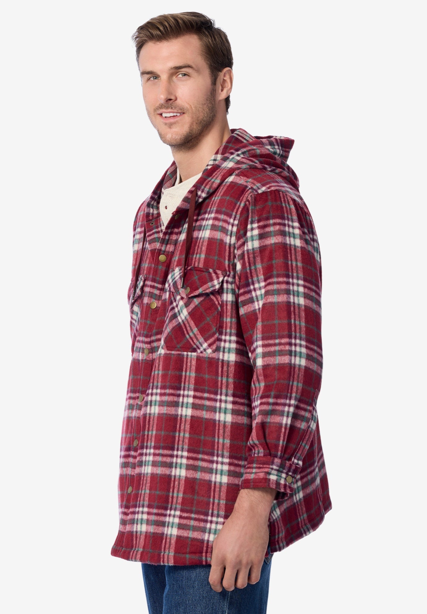 Brawny Snap Shirt Jacket image number 2