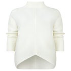 Mockneck Rib Sweater image number null