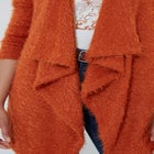 Fuzzy Cascade Cardigan image number null