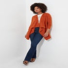 Fuzzy Cascade Cardigan image number null