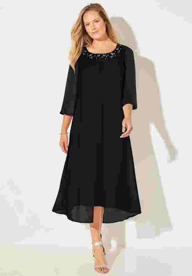 Midnight Dazzle Flyaway Dress image number 0
