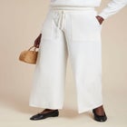 Drawstring Detail Sweater Pant image number null