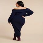 Slouchy Sweater Dress image number null