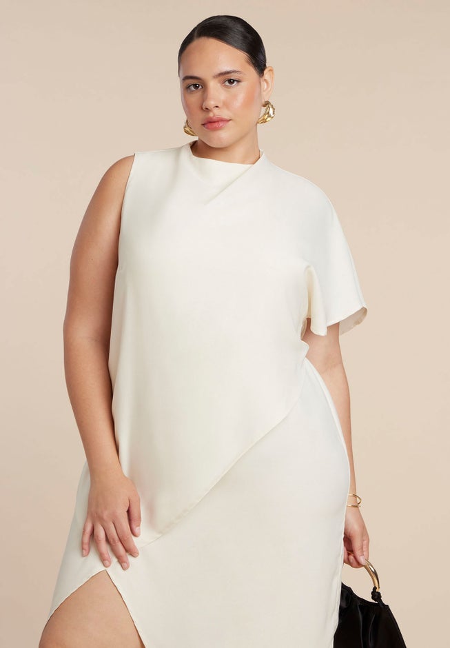 Asym Relaxed Maxi Dress image number 3