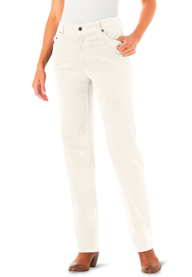 Corduroy Straight Leg Stretch Pant image number null