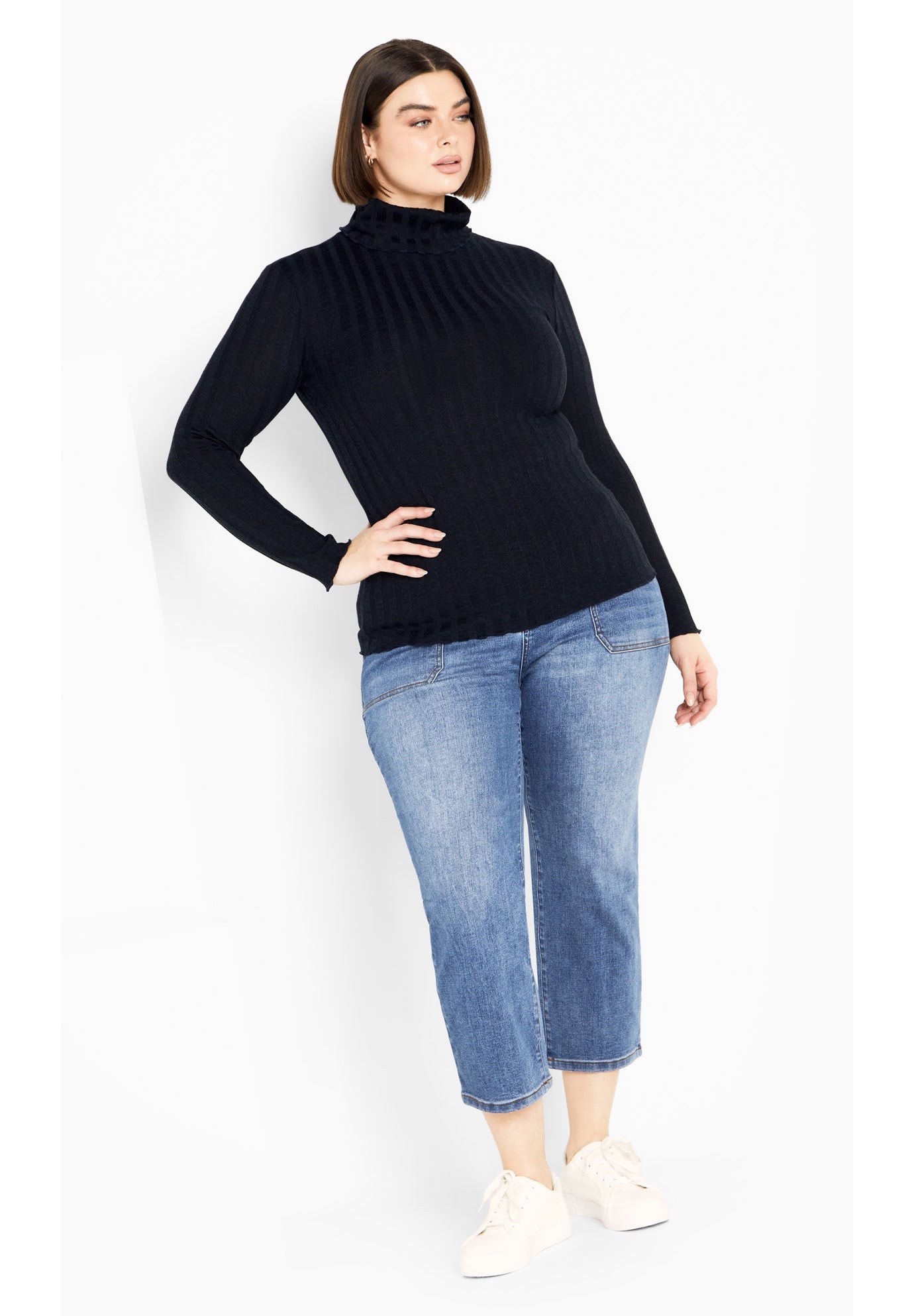 Evie Turtleneck Top image number 0