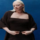 Sweater Ribbed Tube Top image number null