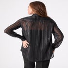 Kate Lurex Stripe Blouse image number null