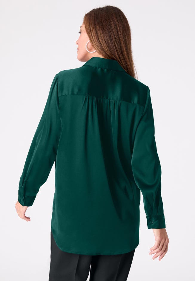 Kate Satin Blouse image number 3